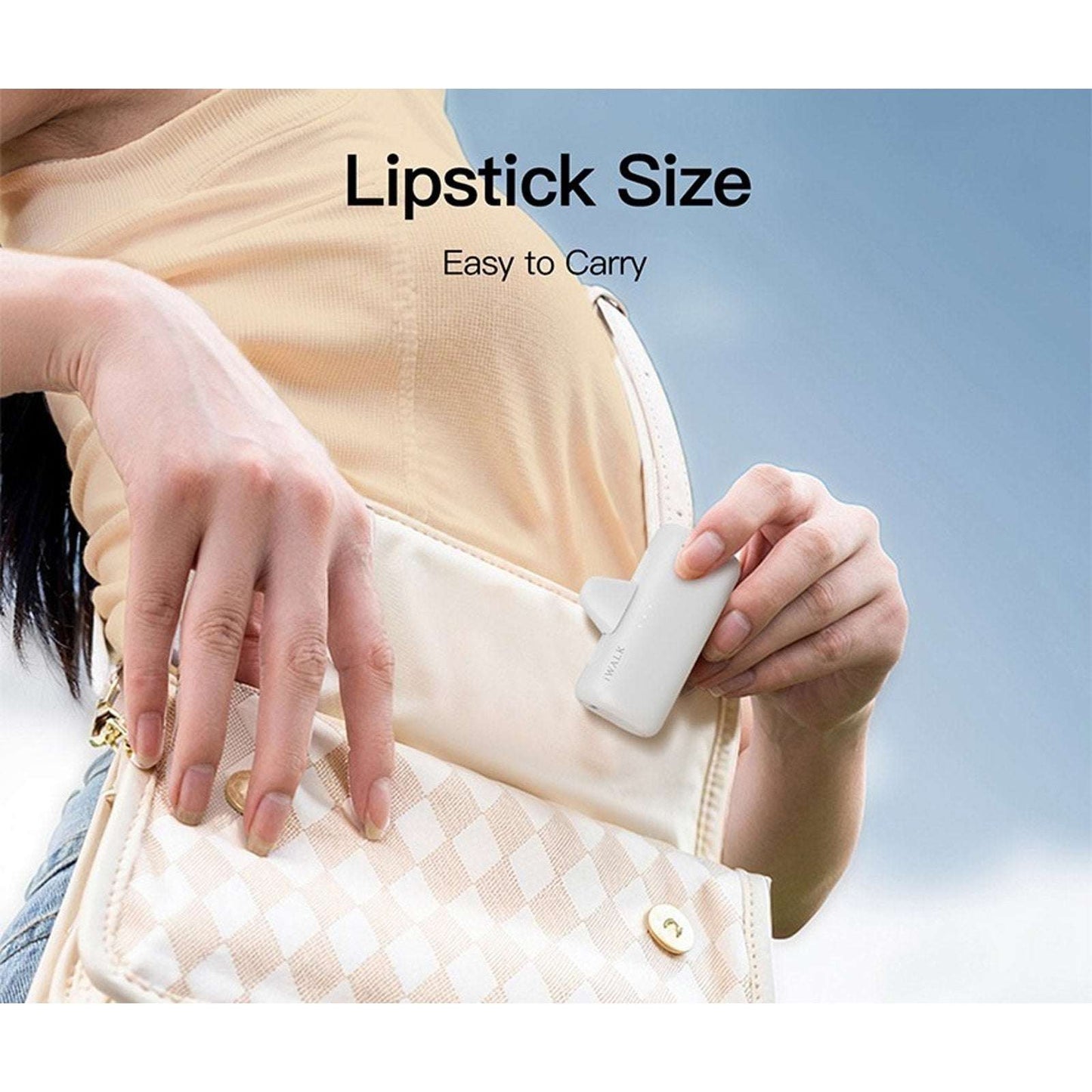 iWalk LinkPod 5000mAh Power Bank for iPhone16/15/14/13/12/11 Ser. Samsung S25/24