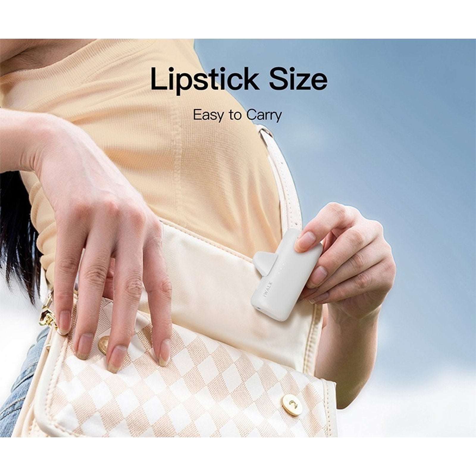 iWalk LinkPod 5000mAh Power Bank for iPhone16/15/14/13/12/11 Ser. Samsung S25/24