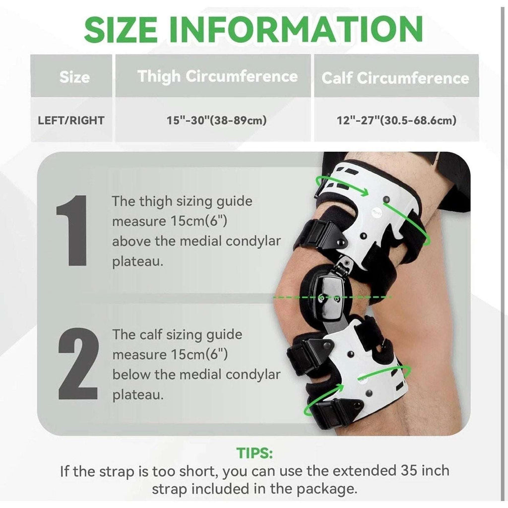 Orthomen OA Unloader Right Knee Brace One Size For Pain Osteoarthritis Support
