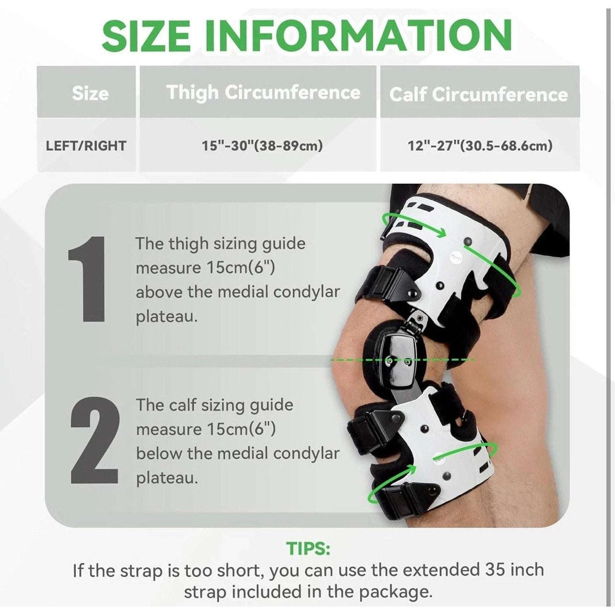 Orthomen OA Unloader Right Knee Brace One Size For Pain Osteoarthritis Support