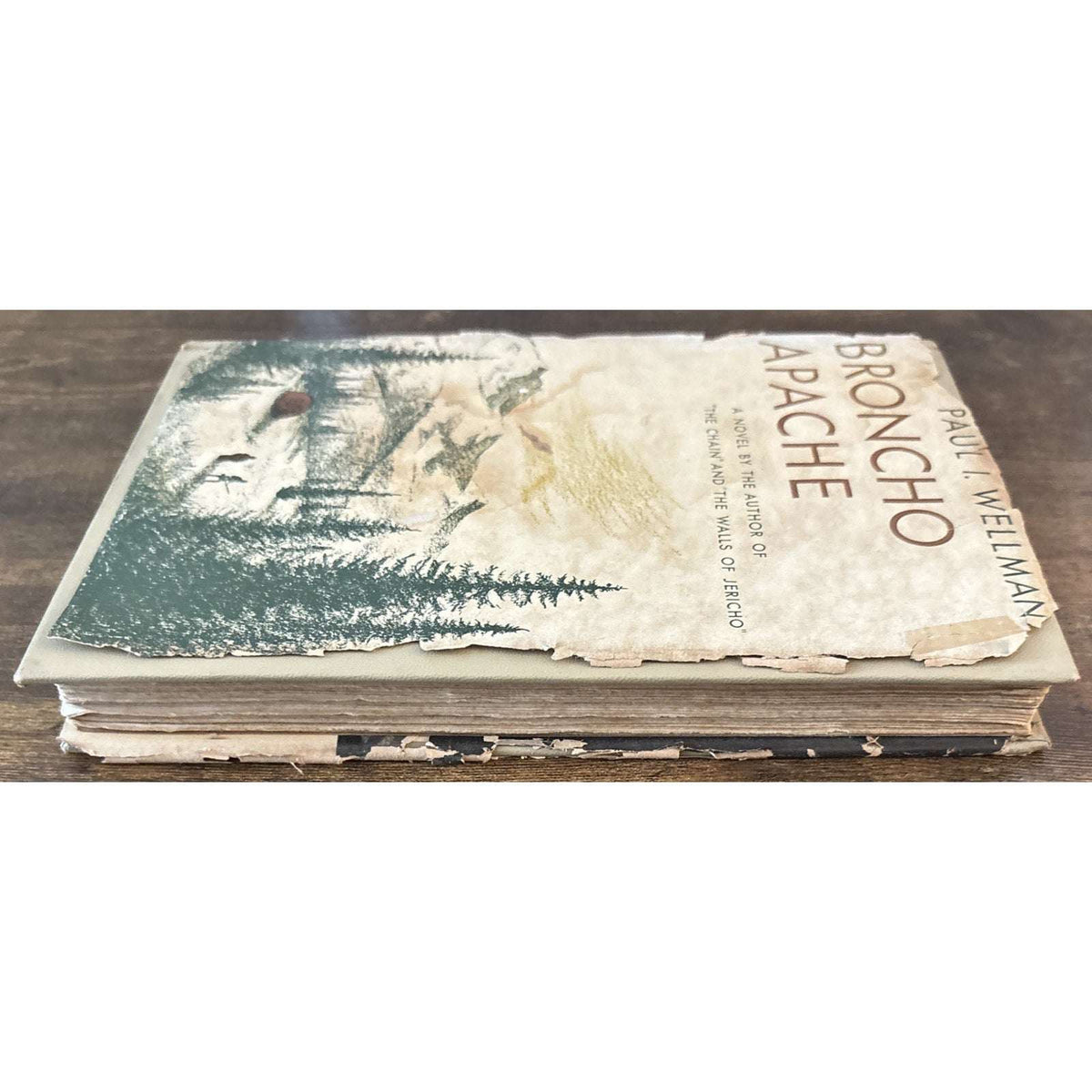 Broncho Apache by Paul Wellman Book Club Edition. Copyright MCMXXXVI 1936