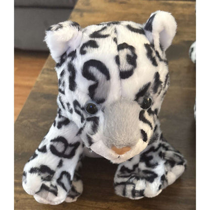 Aurora Super Flopsie Jumbo Snow Leopard 28" & Her Cub 12" Stuffed Animal Plush