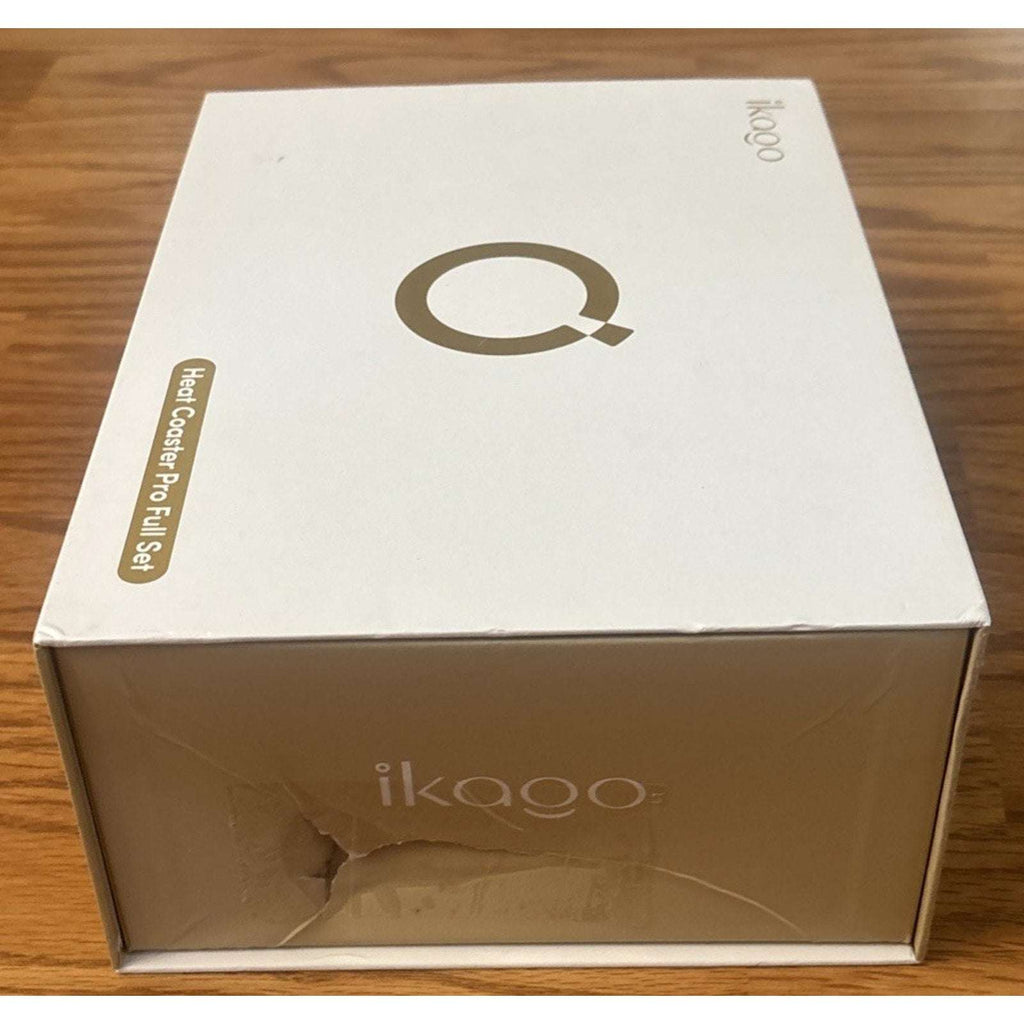 Ikago Smart Heated Coaster & Mug Warmer PRO Set - Auto-Off, Precise Temp Control