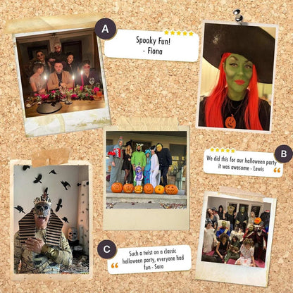 Masters of Misery Monster Mansion Murder Mystery Dinner Party Game 4-20 Players