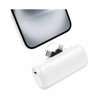 iWalk LinkPod 5000mAh Power Bank for iPhone16/15/14/13/12/11 Ser. Samsung S25/24