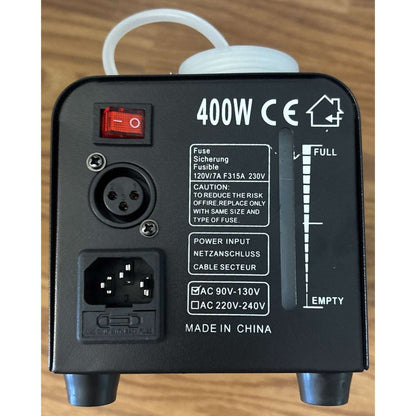 400W 1500CFM Portable Halloween DJ Party Fog Machine 2 Remotes & Fuse Protection