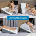 Kolbs Bed Wedge Pillow Memory Foam Sleep Apnea, Acid Reflux, Back Pain FSA Eligi
