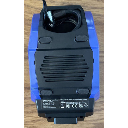 VacLife Air Compressor Tire Inflator w/ LED Light and Digital Display 12V DC