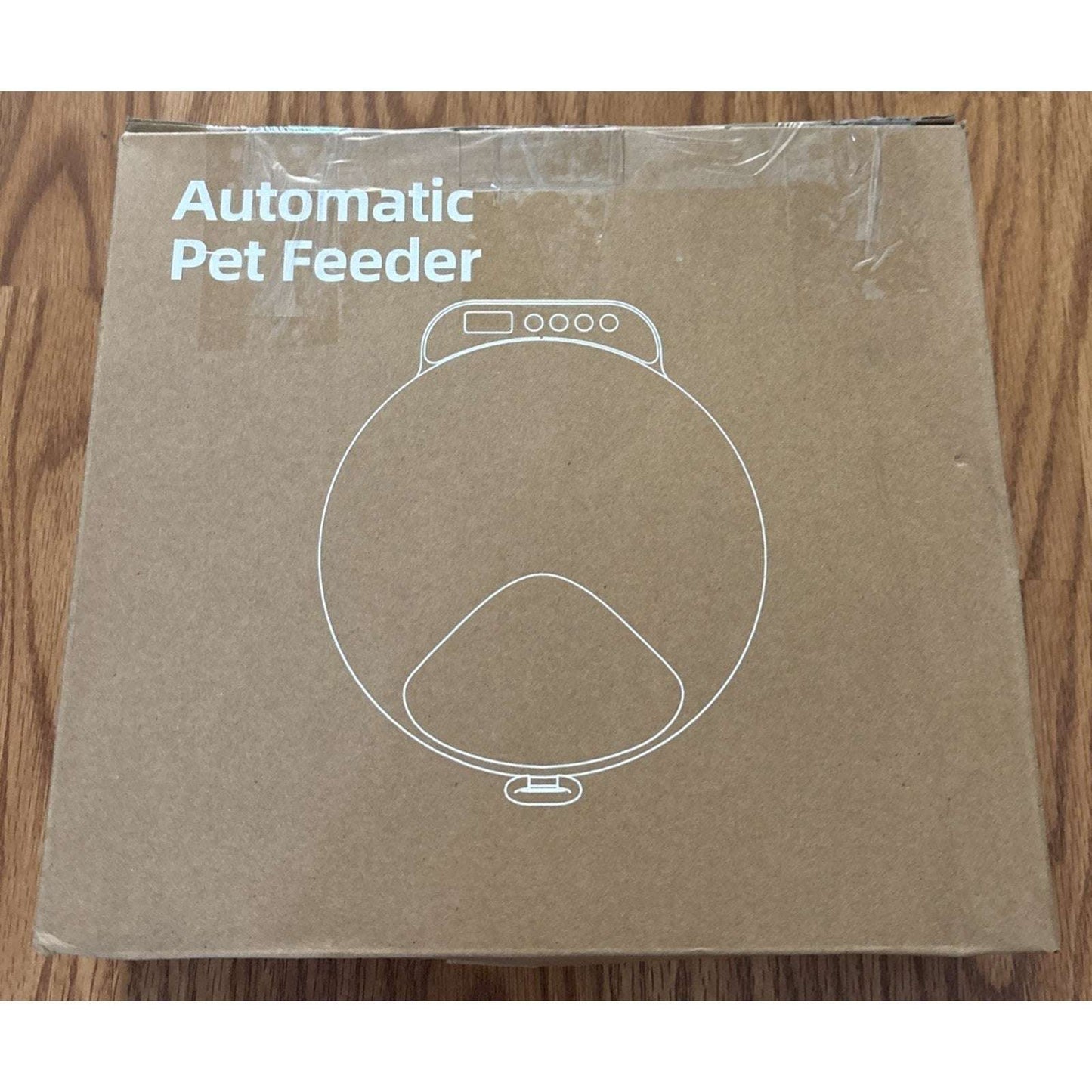 Automatic Cat 4 Tray Feeder Wet/Dry Food Portable Cordless Dog Food Dispenser