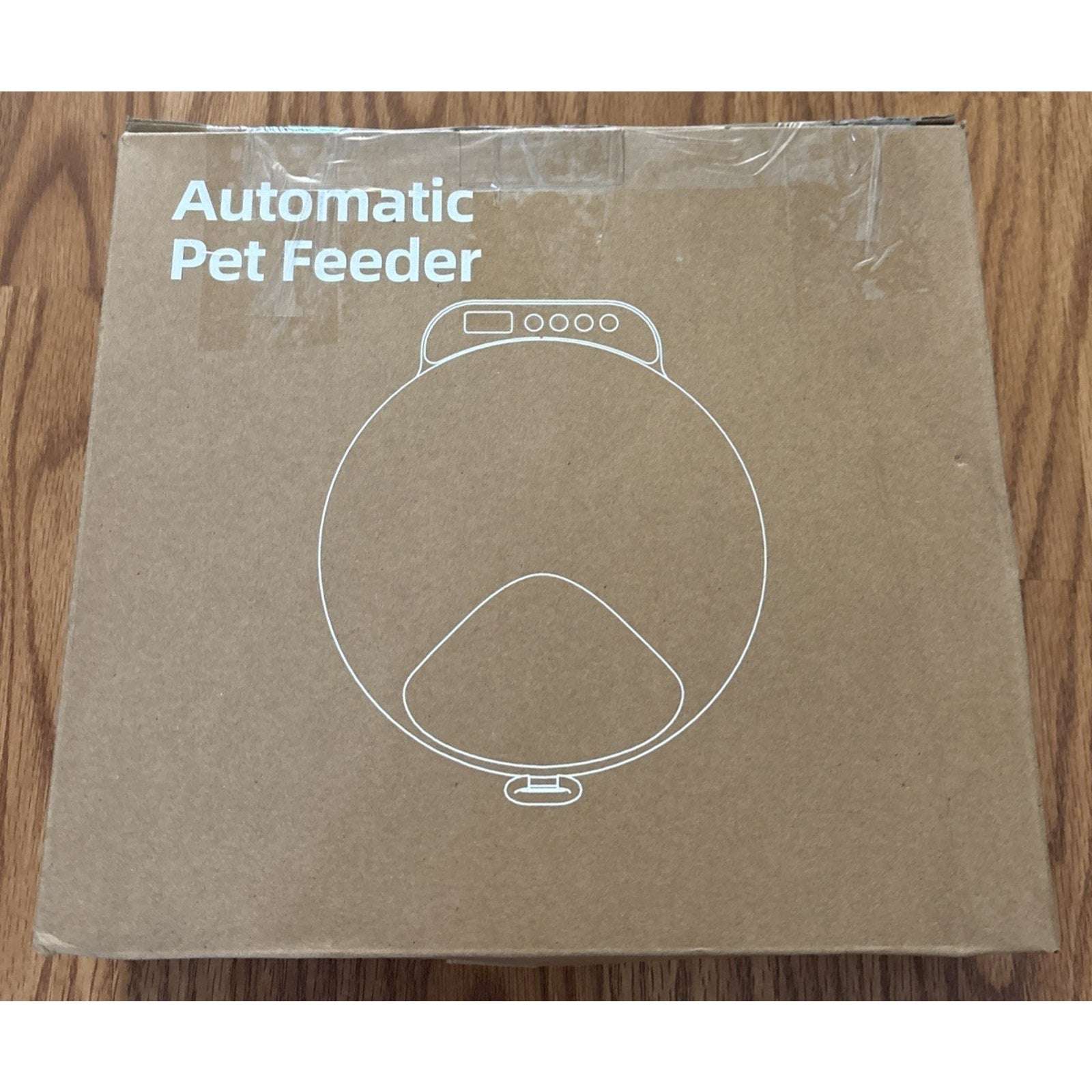 Automatic Cat 4 Tray Feeder Wet/Dry Food Portable Cordless Dog Food Dispenser