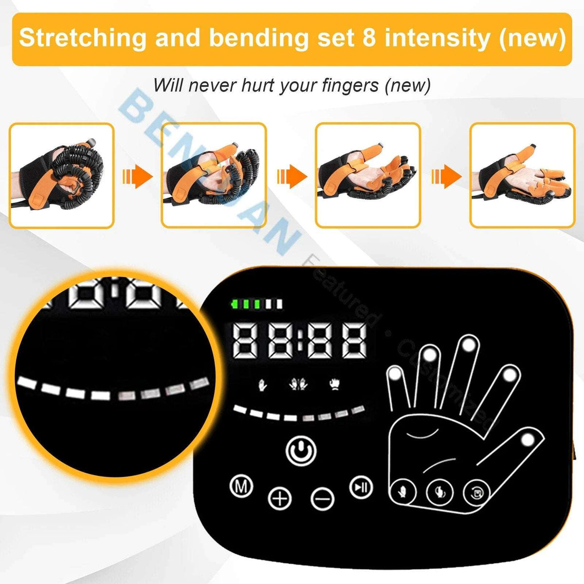 Rehabilitation Robot Gloves, Training Glove Hand Finger Right L