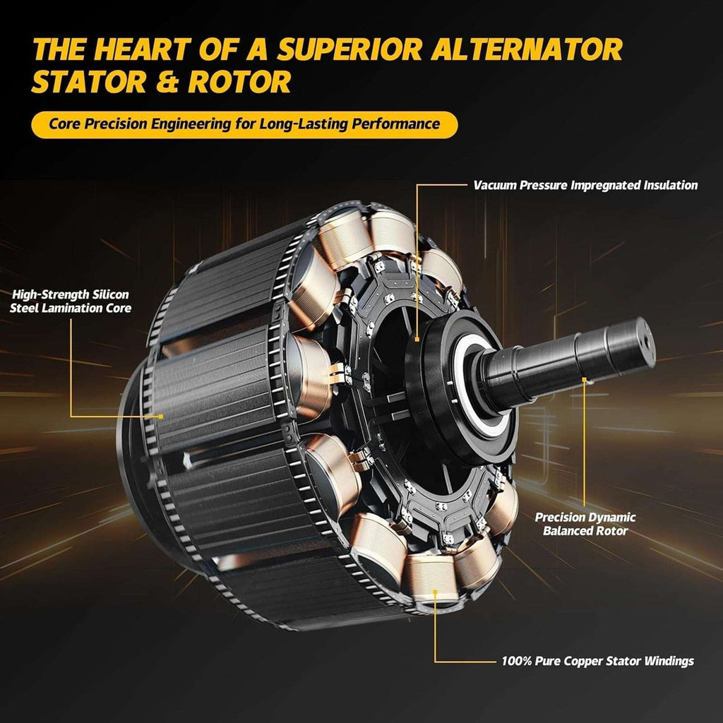 Alternator For Hyundai Azera Sonata Kia Sedona Sorento Borrego 3.8L 37300-3C120