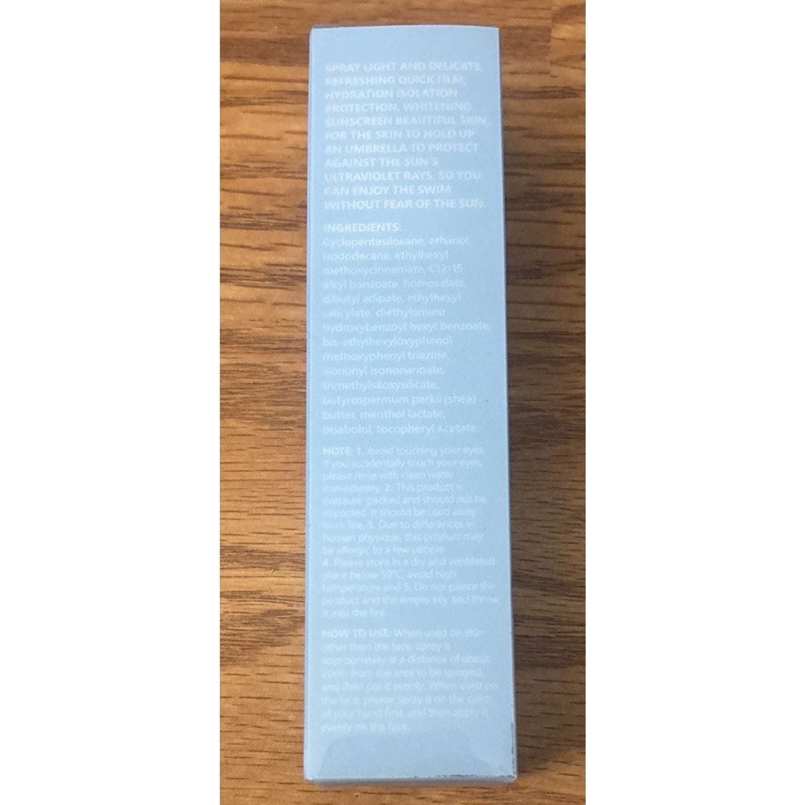 Pagevine SPF 50+ PA+++ UVA/UVB PEPTIDES Sunscreen Mist Spray