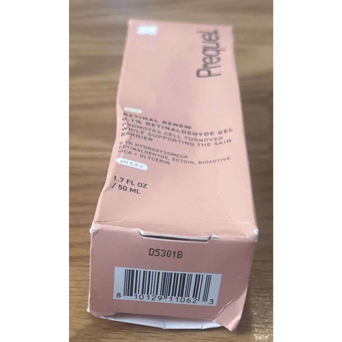 Prequel Skin Retinal Renew – 0.1% Retinaldehyde Gel with Ectoin, Cica & Jojoba