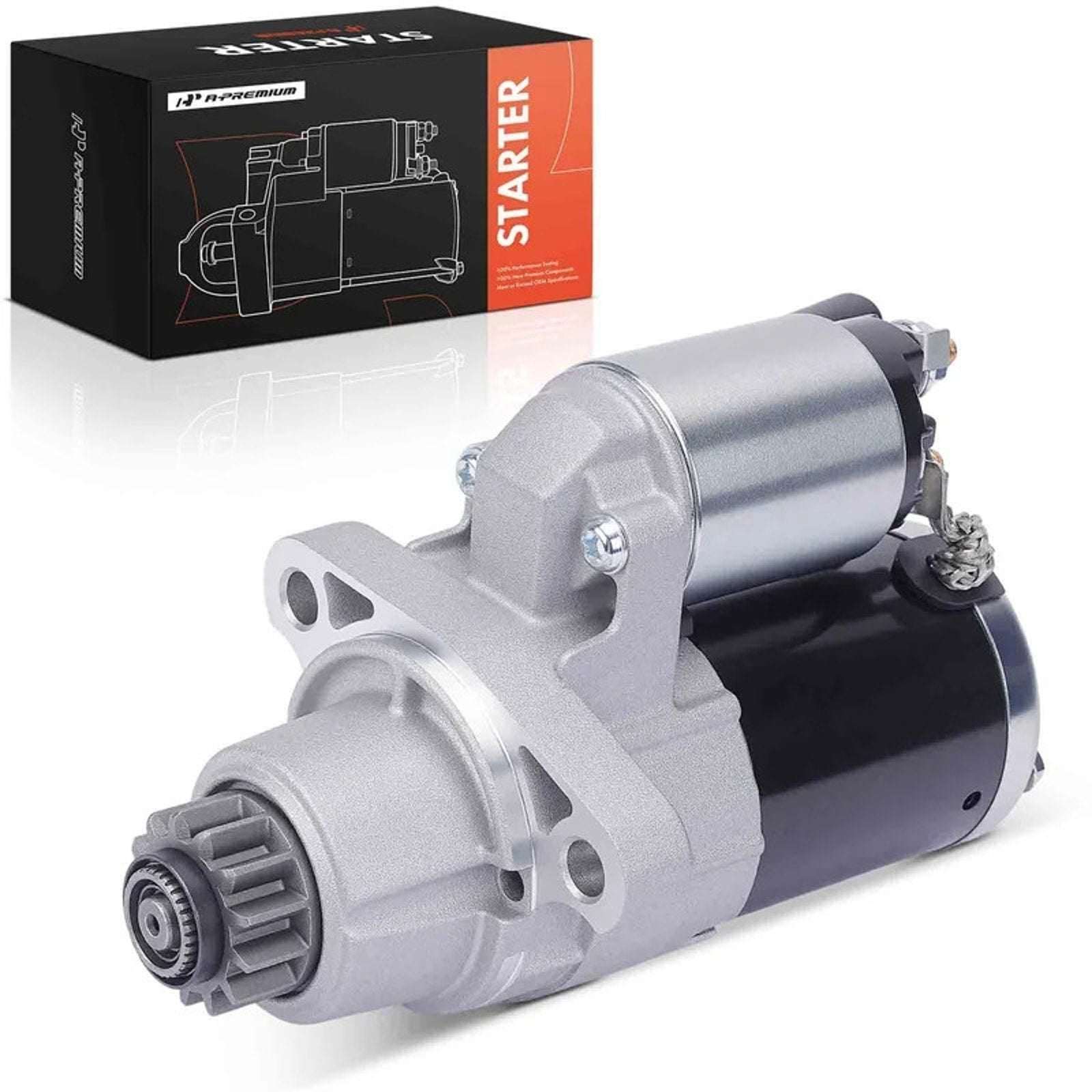 Starter for V6 3.5L 14-19 Nissan Altima Maxima Quest Infiniti QX60 1.7KW CCW 13T