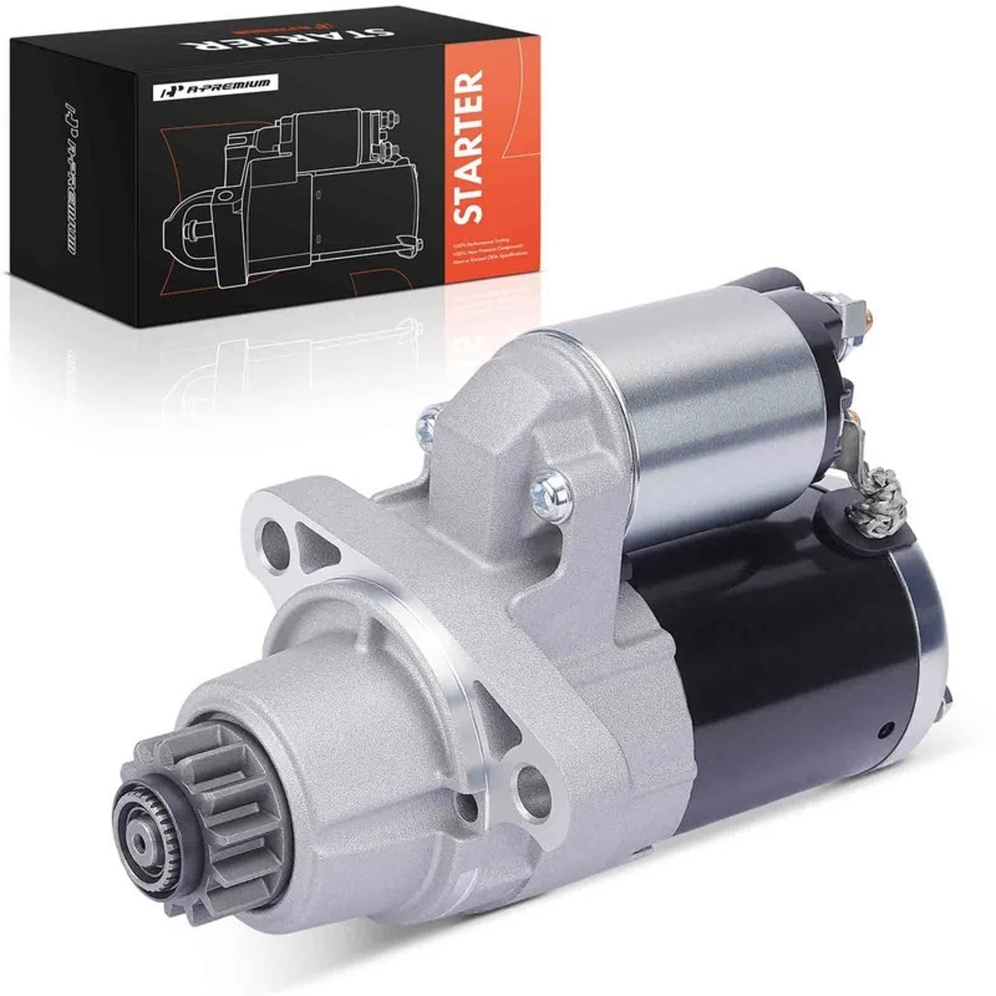 Starter for V6 3.5L 14-19 Nissan Altima Maxima Quest Infiniti QX60 1.7KW CCW 13T