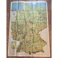 Deutsche Bildkarte, Panoramic Map and Index of Germany's Outstanding Sights