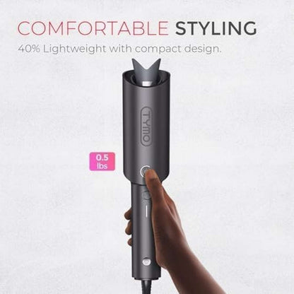 TYMO CURLPRO Automatic Rotating Curling Iron 1.25" Beach Waves Curling Wand