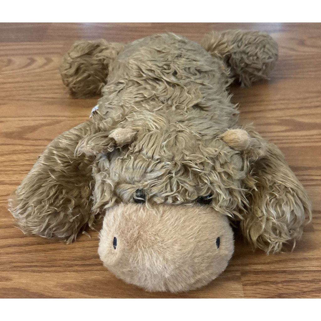 MushyMallow Weighted Highland Cow 20" Stuffed Animal Soft Plush Toy