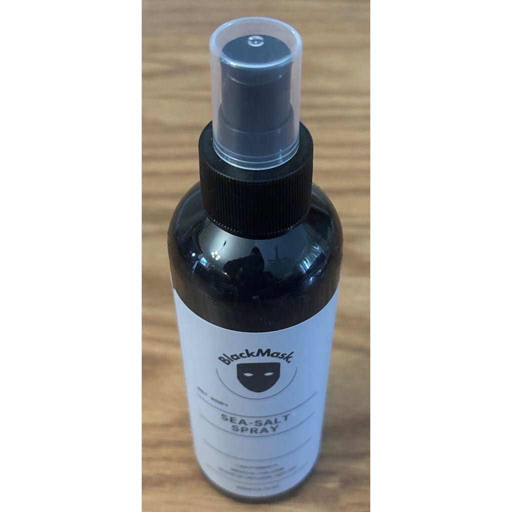 Black Mask Sea Salt Spray Lightweight Beachy Volume Boost Natural Waves 6.76oz