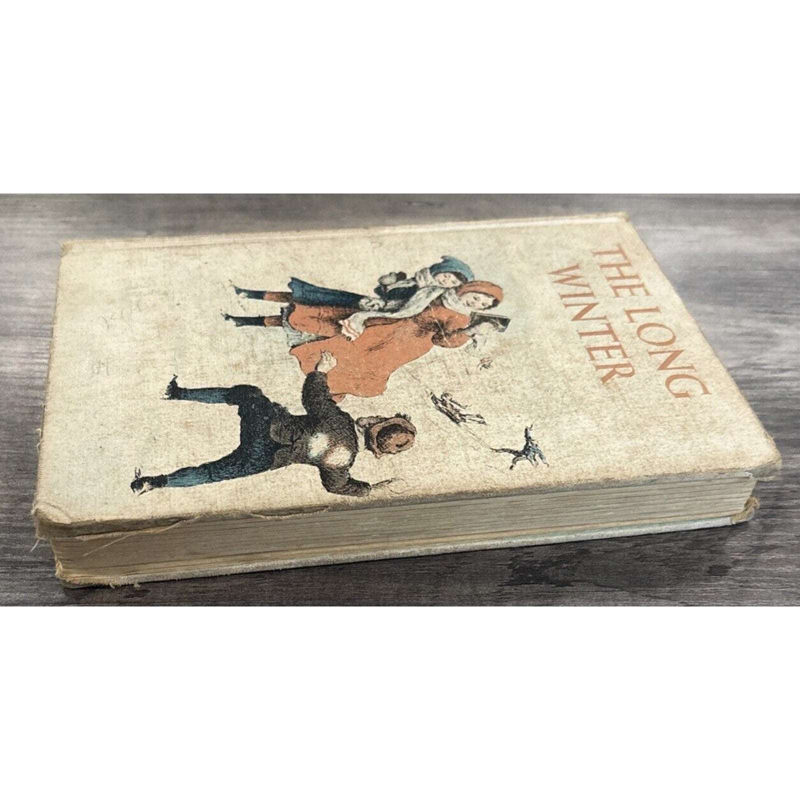 TRUE Vintage 1953 THE LONG WINTER by Laura Ingalls Wilder Hardcover Harper & Row