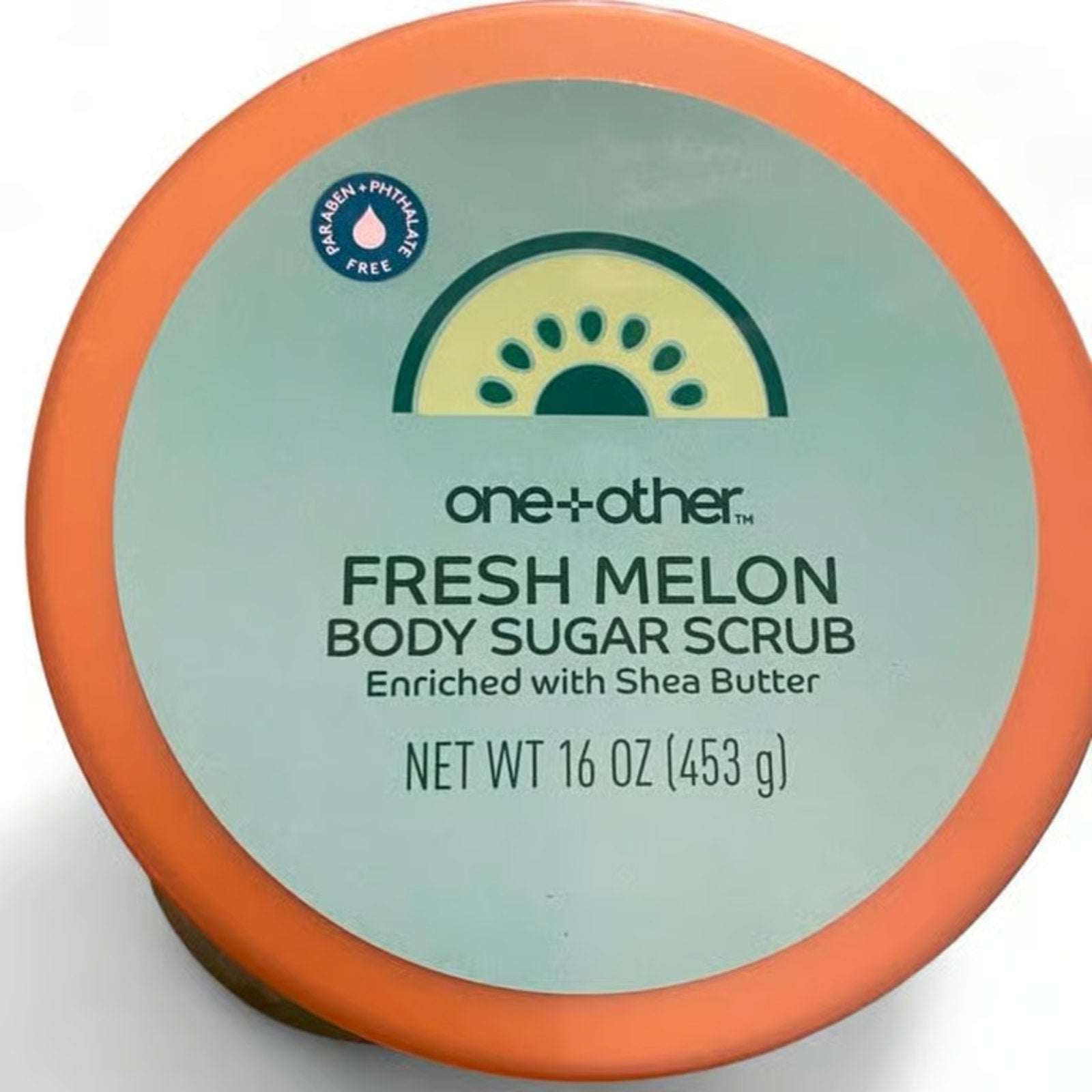 4-Pack One+Other Fresh Melon Body Sugar Scrub with Shea Butter - 16 oz each