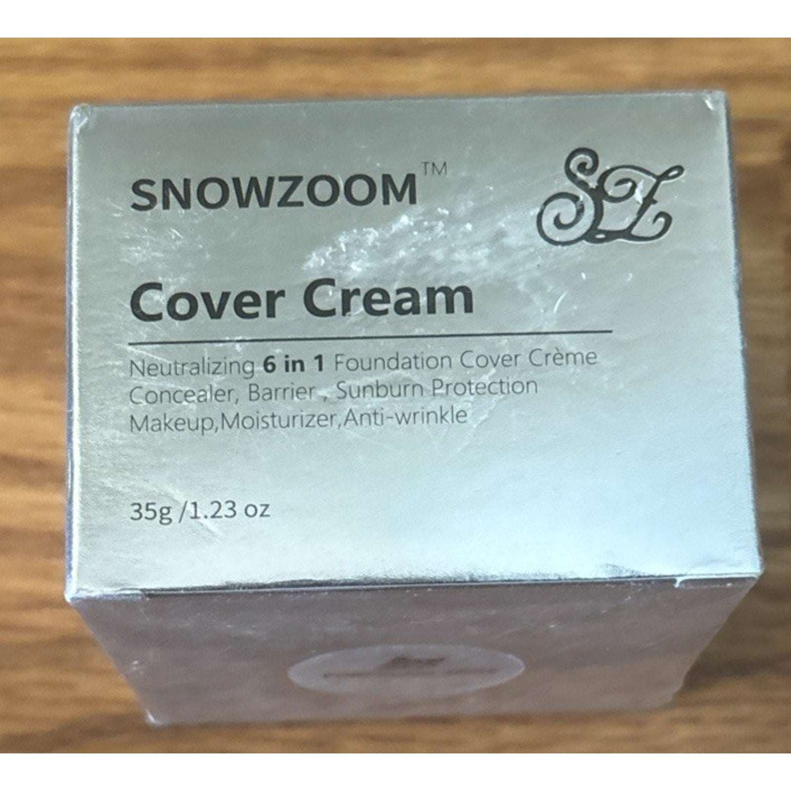 Snowzoom 6-in-1 Neutralizing Makeup Foundation Concealer SPF 50+ Porcelain Beige