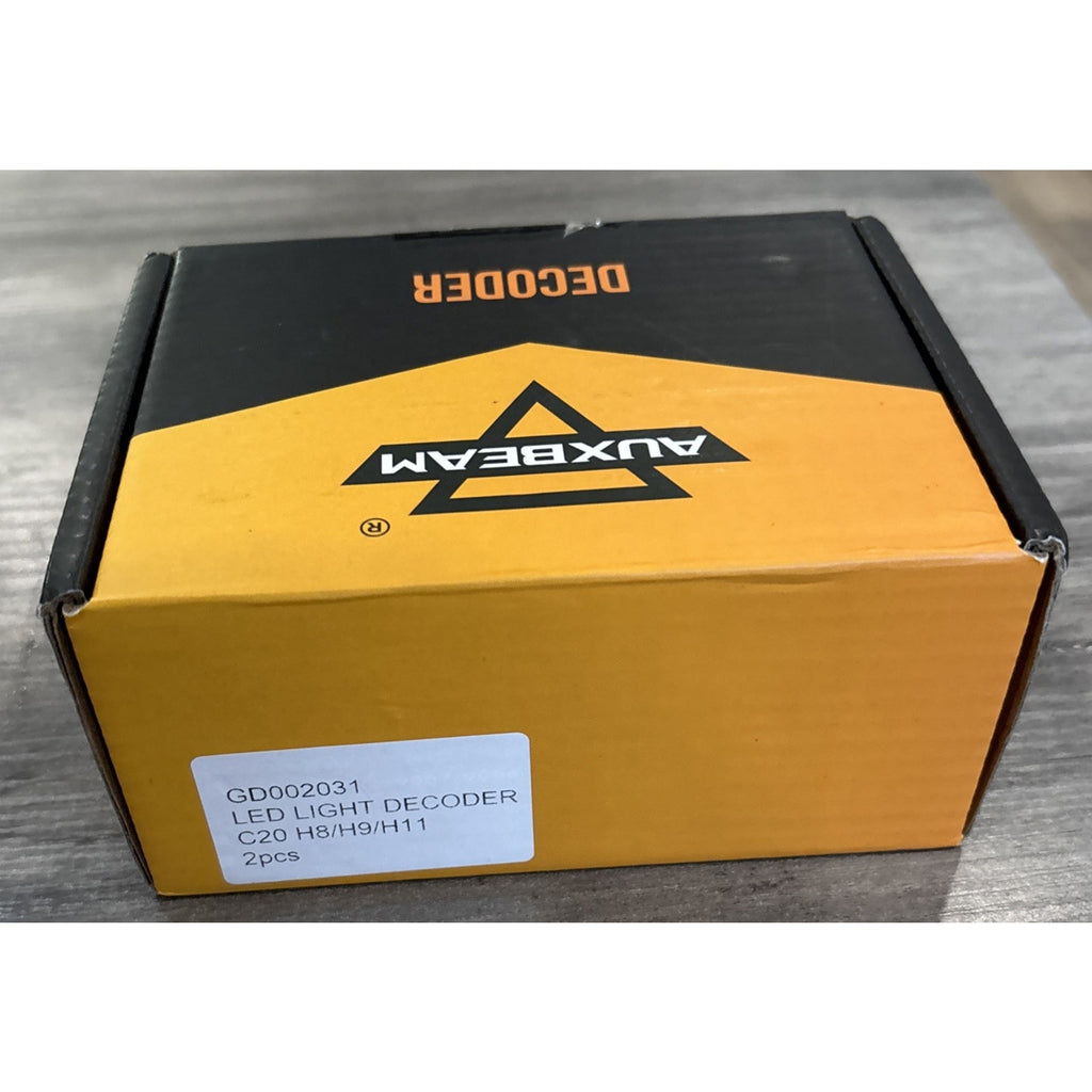 AUXBEAM H11 H9 H8 LED Headlight Decoder Canbus Error Free Anti Flicker GD002031