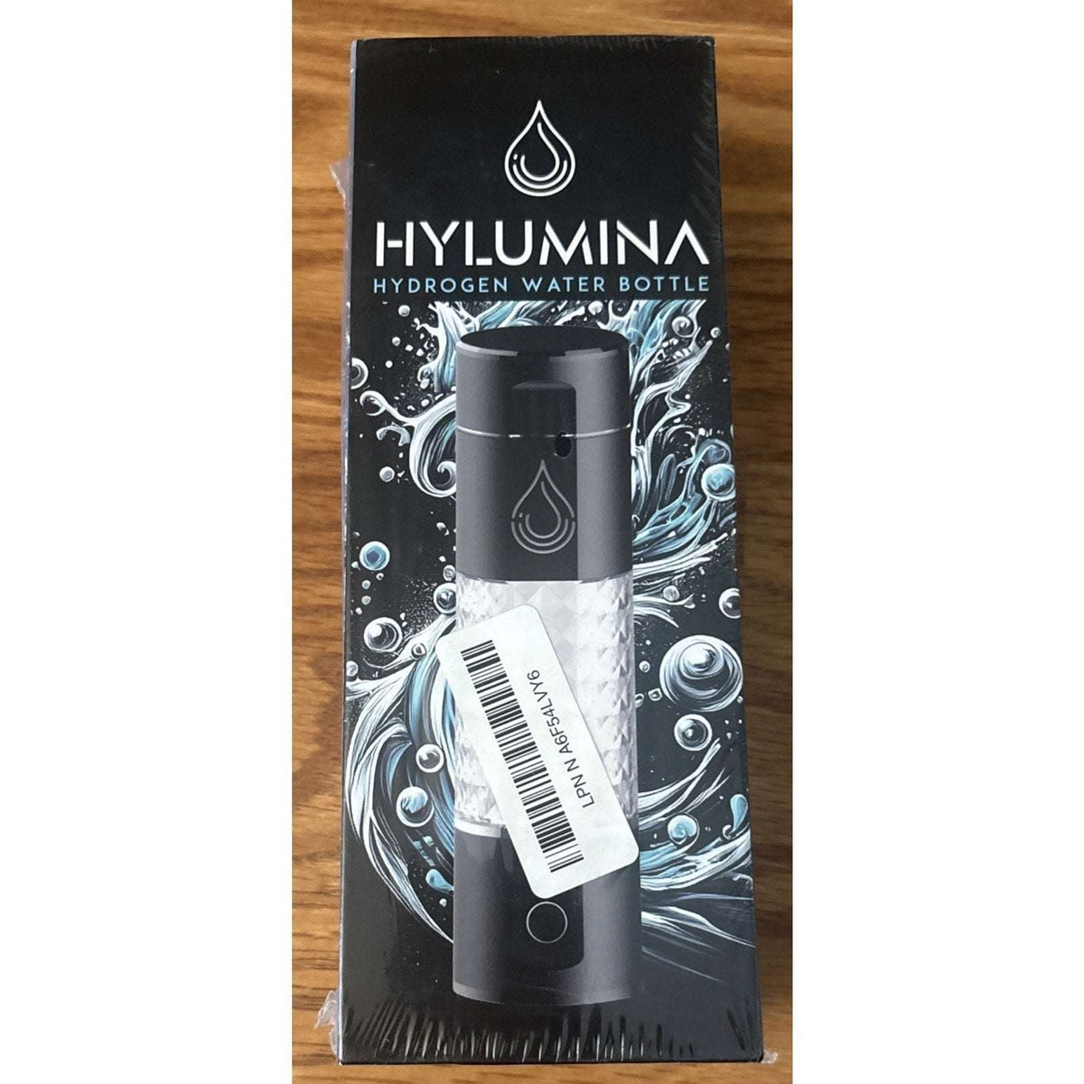 Hylumina Hydrogen Water Bottle Generator 6400PPB SPE/PEM 9.5floz Portable USB-C