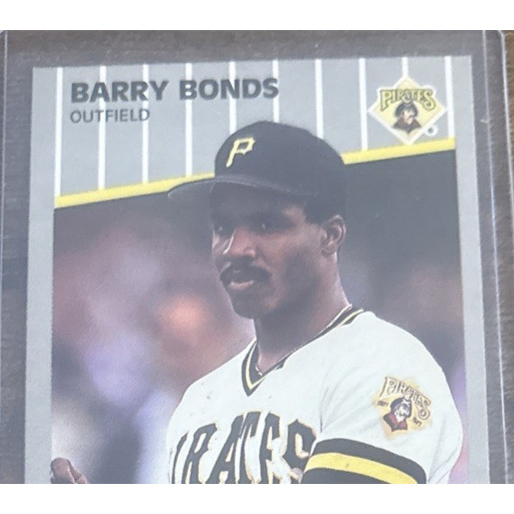 1989 FLEER #202 BARRY BONDS - PIRATES - From Pack to Sleeve - MLB Baseball