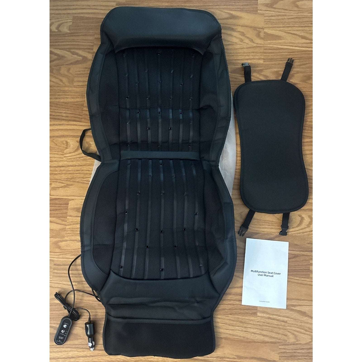 2026 Cooling & Massage Car Seat Cover(Front Seat)Cushion, 12V-24V Universal Fit