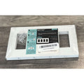 BESTTEN 2 Pack 4 Gang Midsize Screwless Decorator Wall Plate USWP6-M4-W-2PK