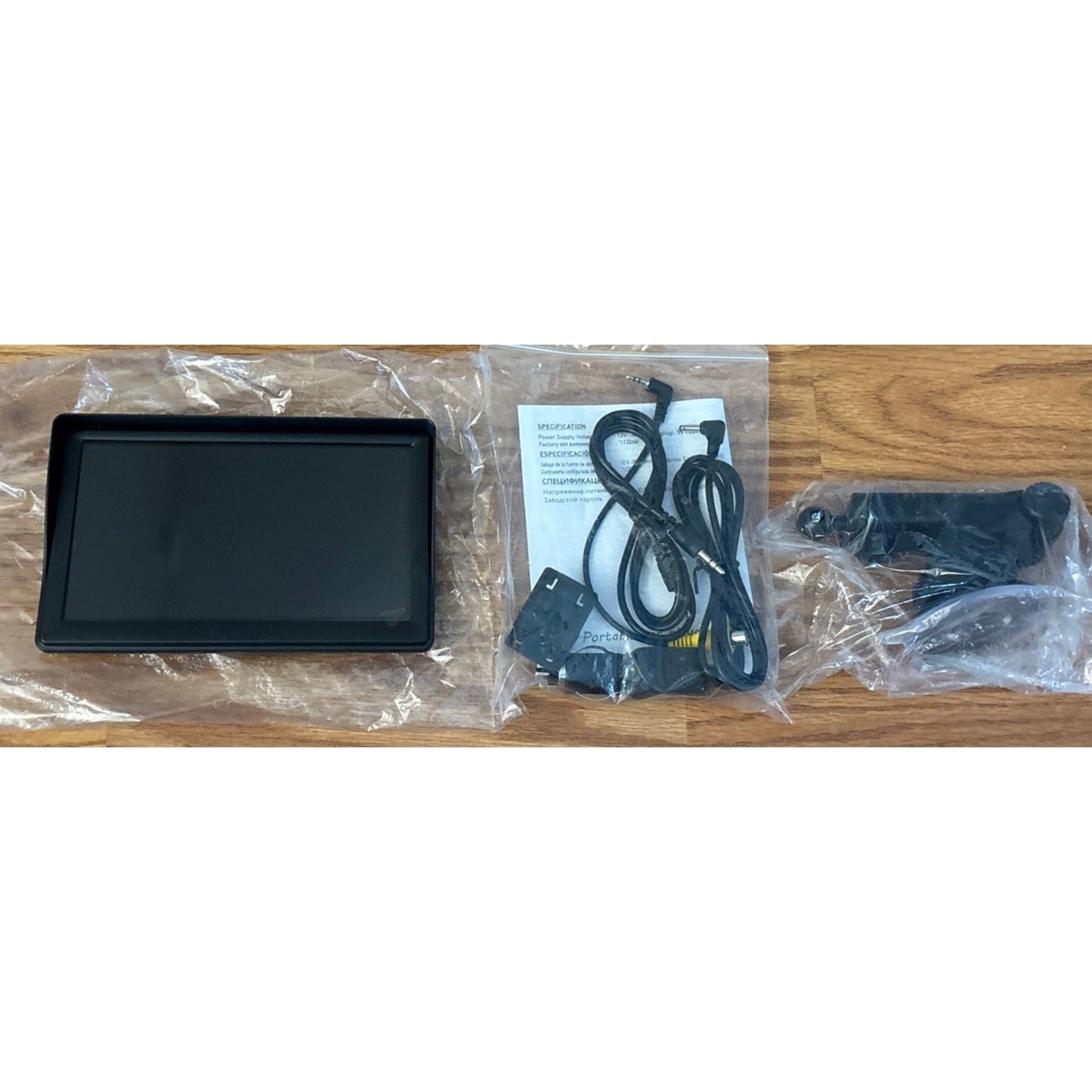 7" Portable Bluetooth Touchscreen Car Stereo Carplay & Android Auto MirrorLink