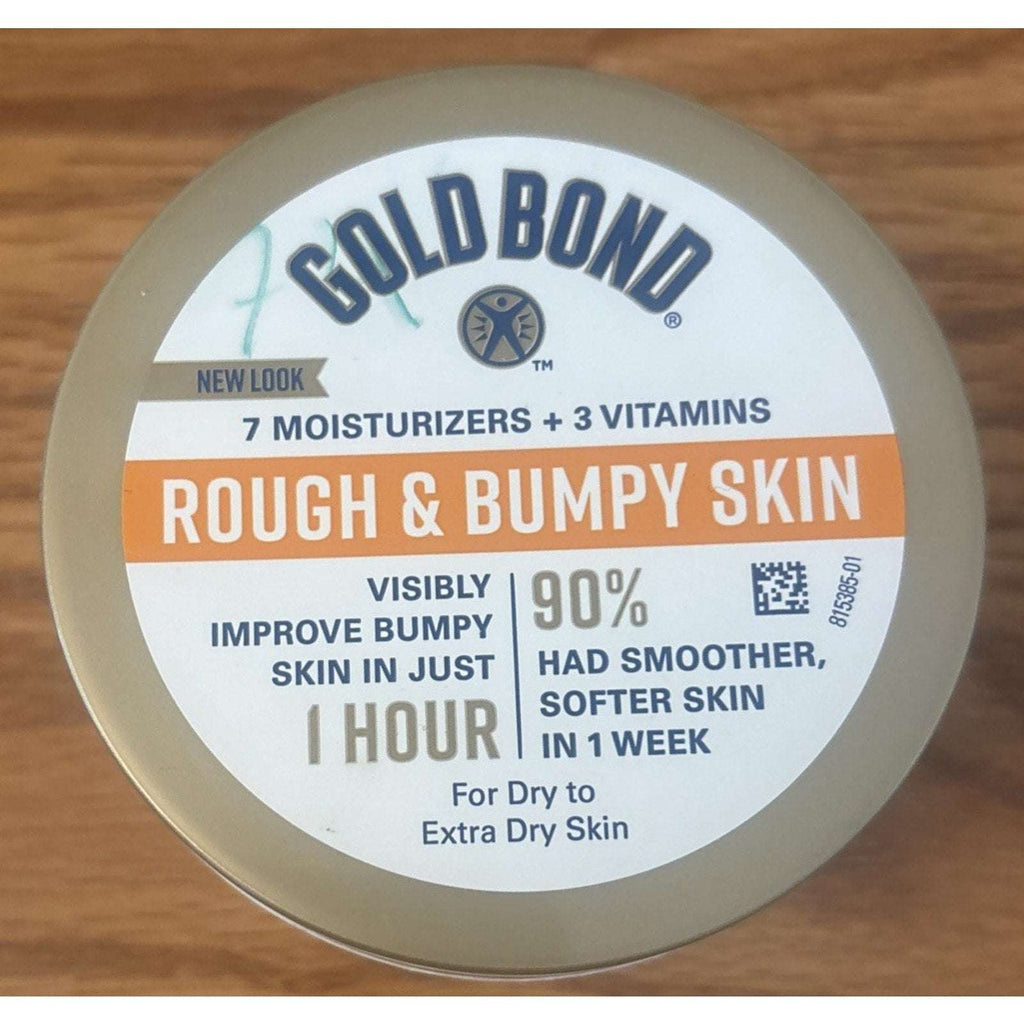 Gold Bond Rough & Bumpy Skin Daily Therapy Cream 8oz 7 Moisturizers + 3 Vitamins