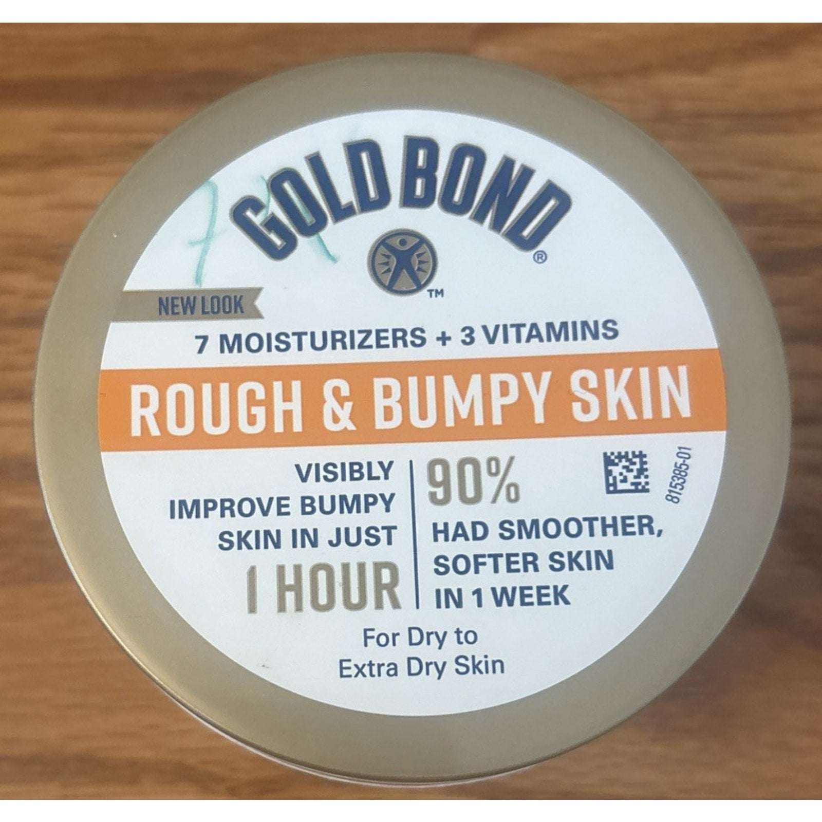 Gold Bond Rough & Bumpy Skin Daily Therapy Cream 8oz 7 Moisturizers + 3 Vitamins