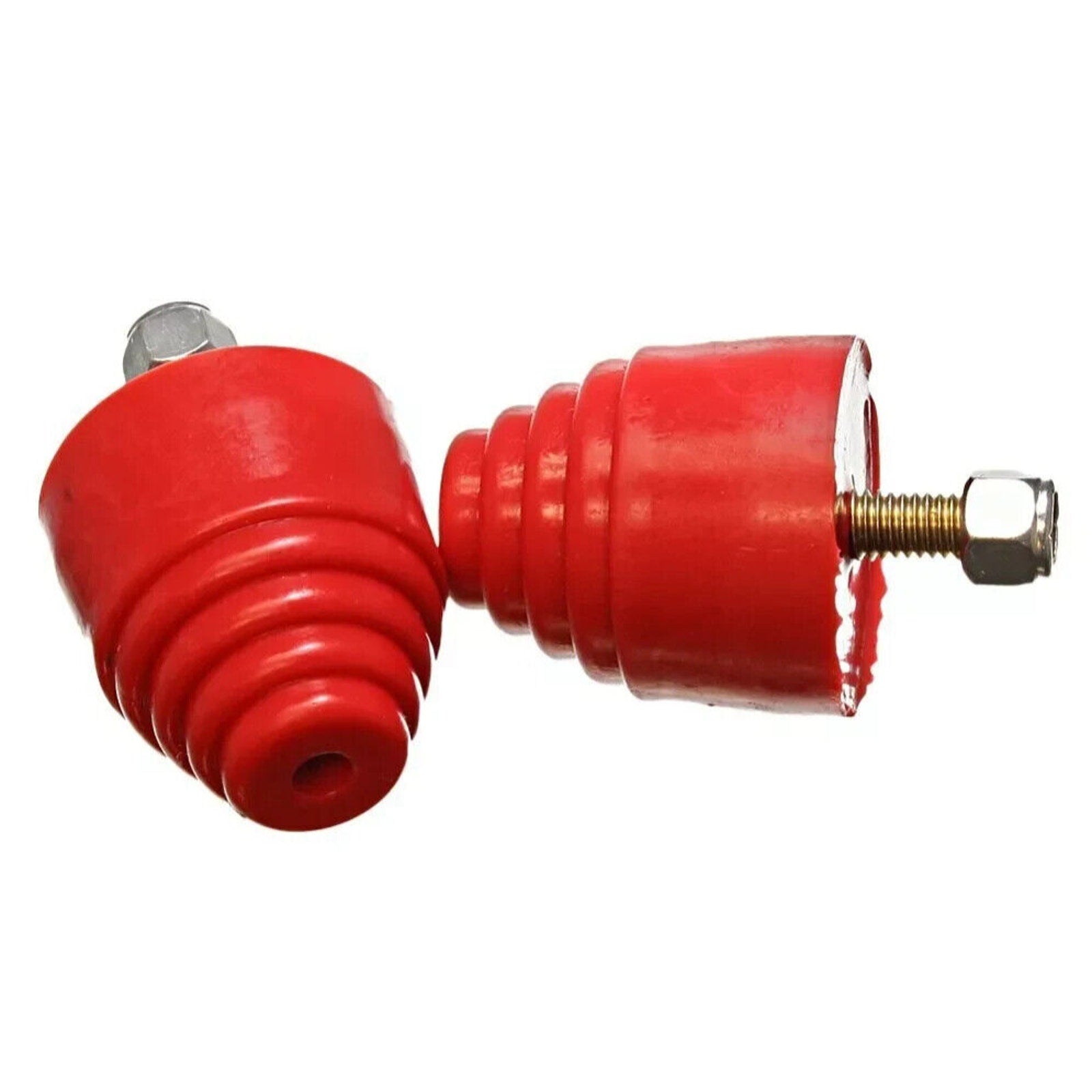 Energy Suspension 9.9101R Hyper-Flex Polyurethane Universal Bump Stop Pair Red