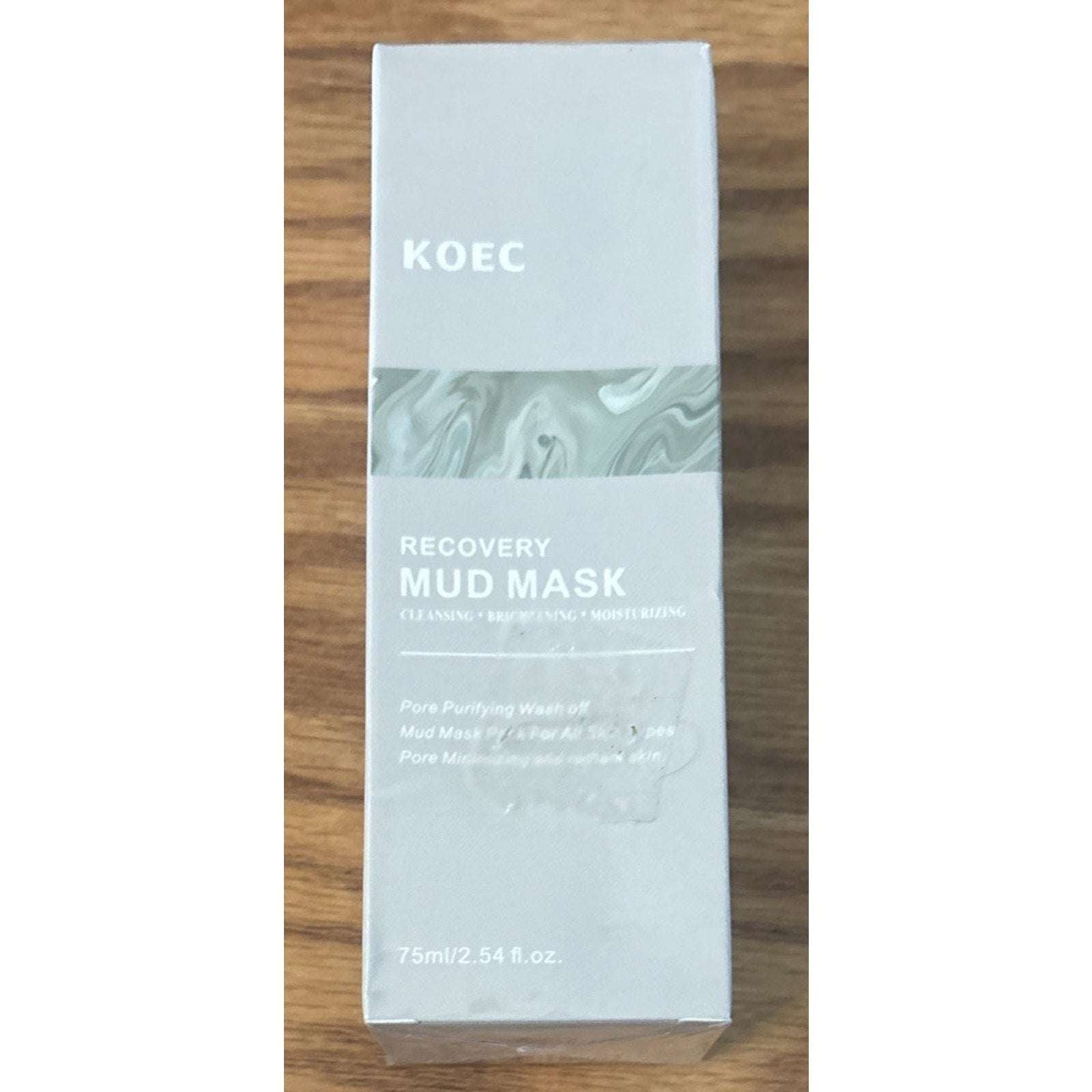 KOEC Recovery Mud Mask Wash Off Pore Minimizing & Purifying 75ml New EXP 12/2029