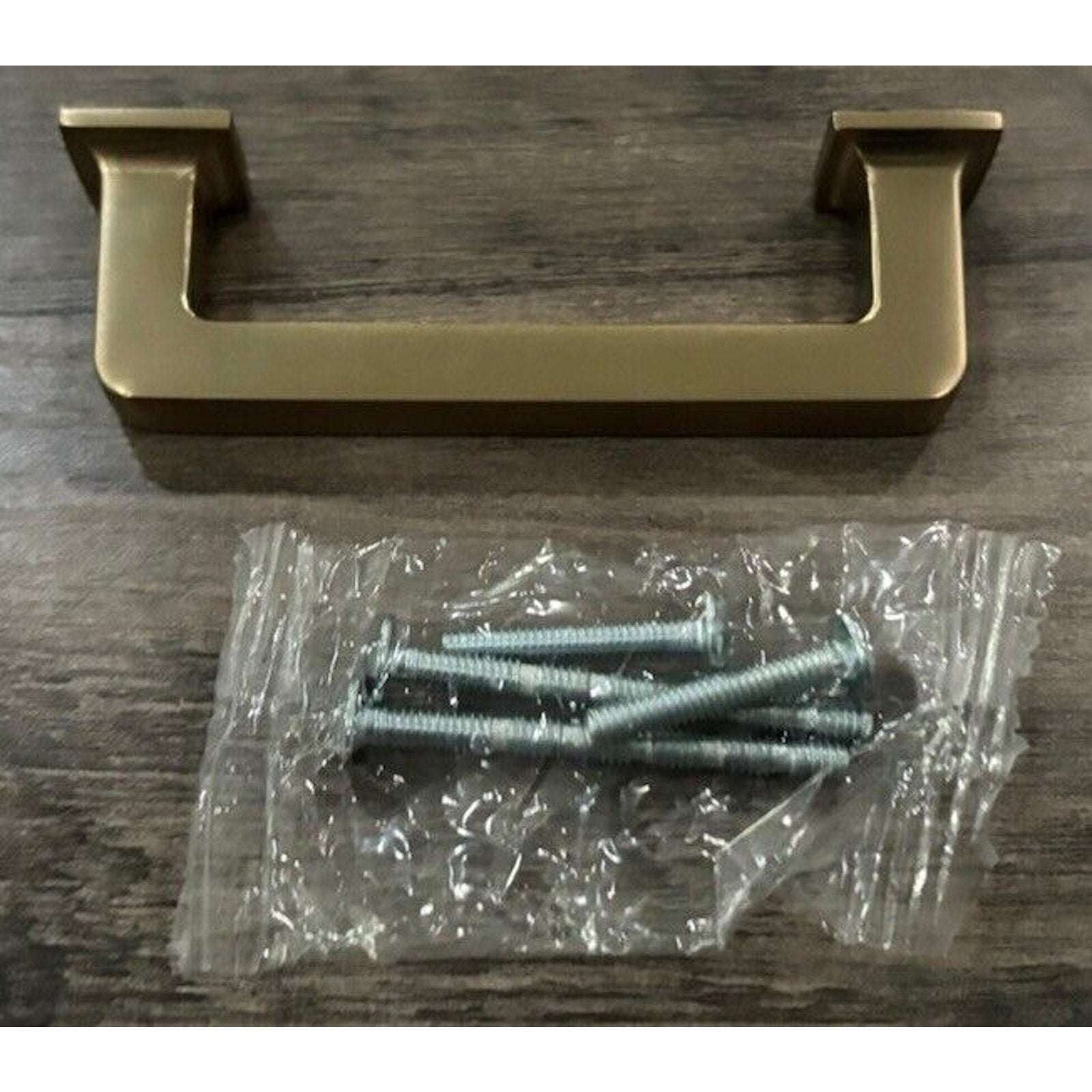 9Build 10 Pack 3 Inch Champagne Bronze Cabinet or Dresser Drawer Pulls - Sleek