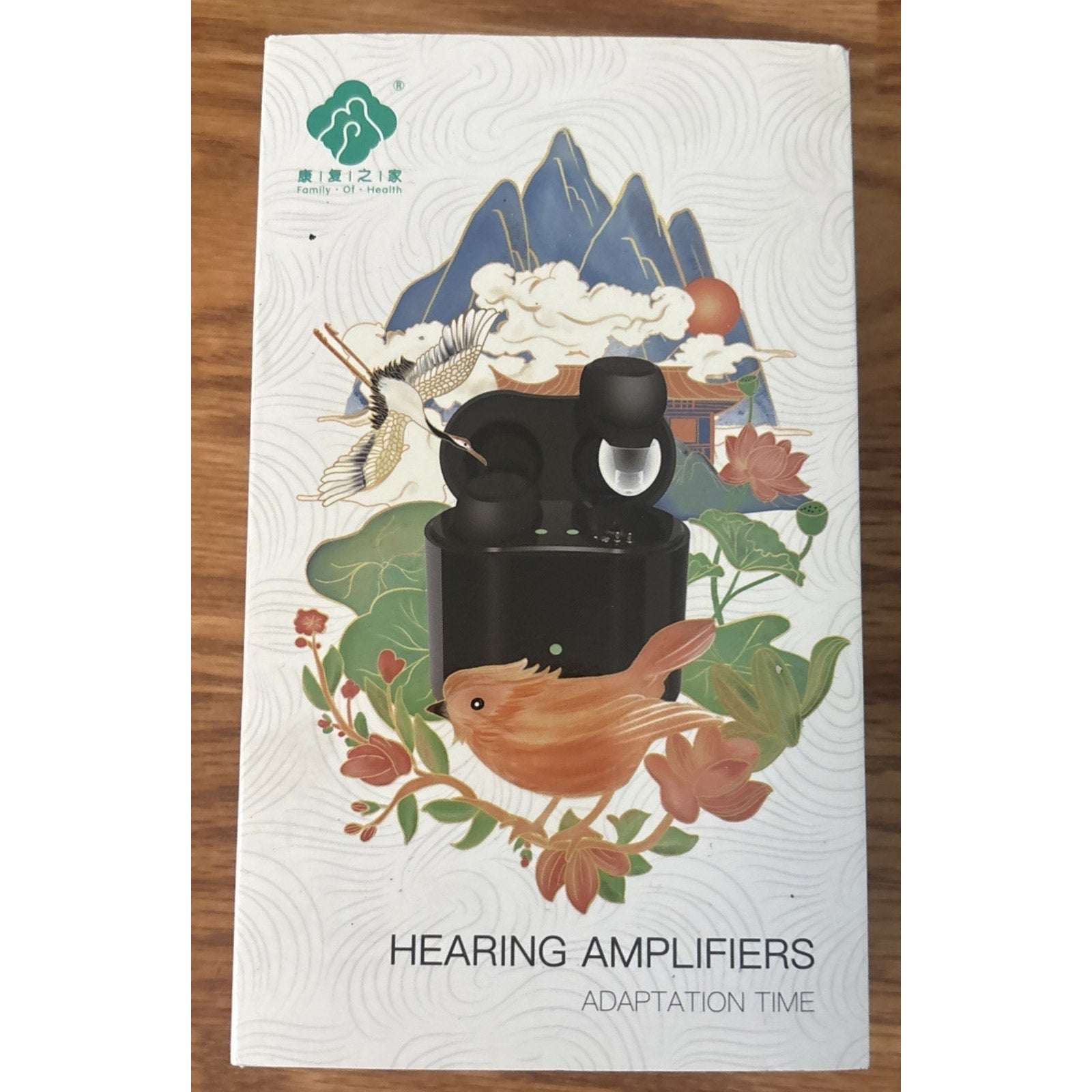 NewSound Mini Rechargeable ITE Hearing Aid, Black, Charging Case for L/R