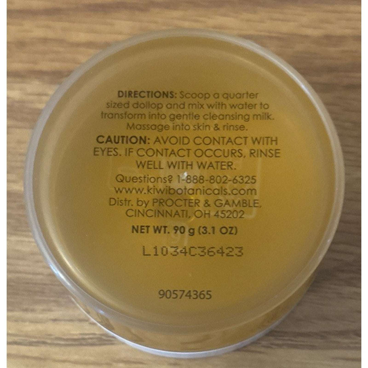 3PC Kiwi Botanicals Nourishing & Brightening Manuka Honey Melt Facial Cleanser