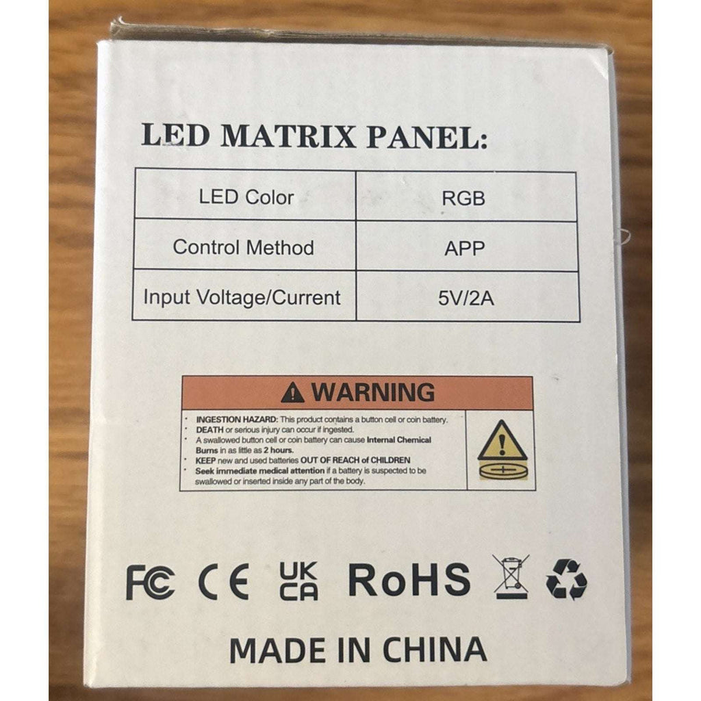 LED Matrix Pixel Panel Scrolling Bright Advertising LED Signs Flexible USB 5V