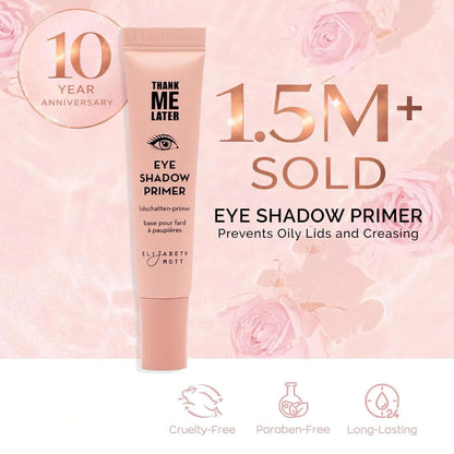 Thank Me Later Eye Primer - Long-Lasting, Eyeshadow Primer Base for Oily Lids