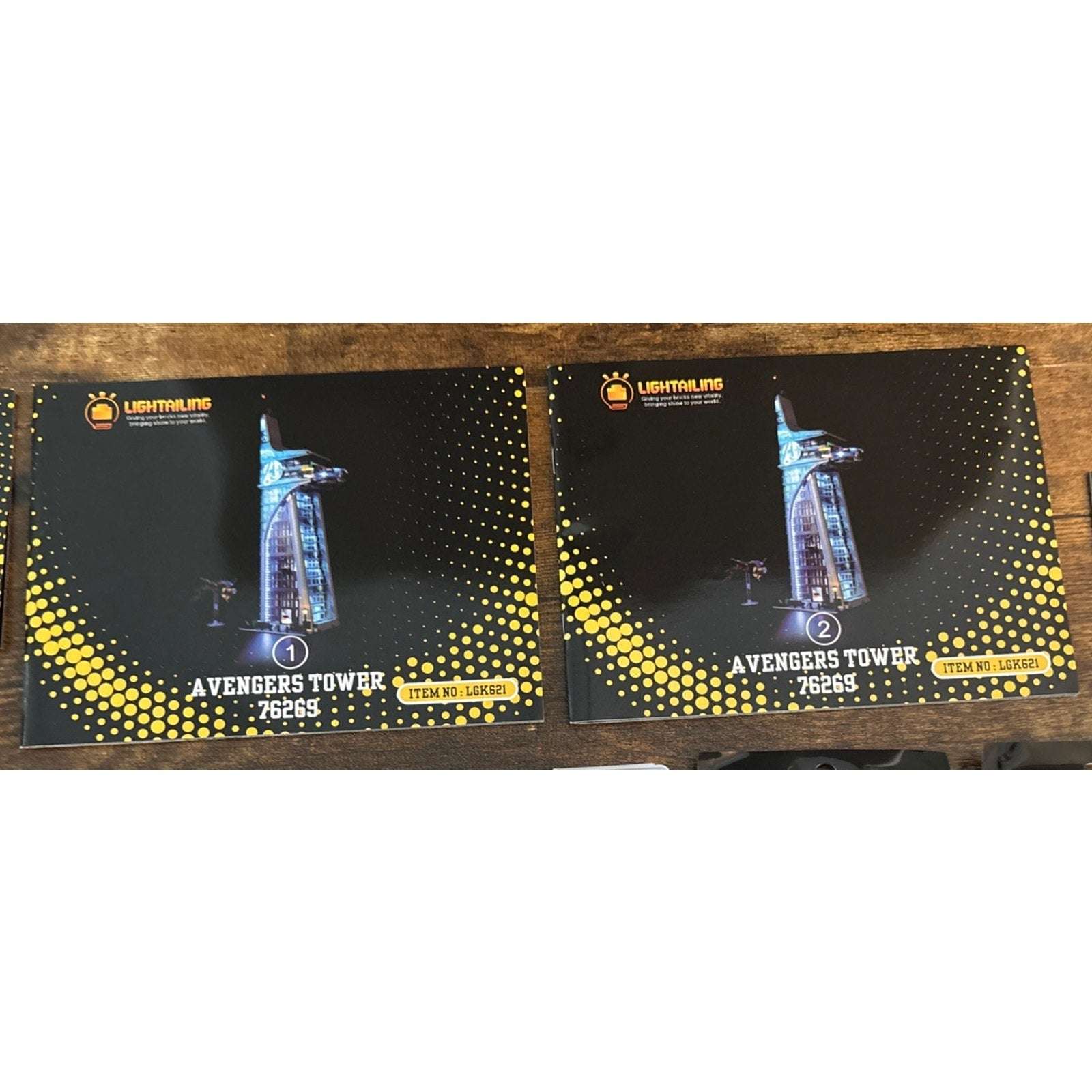 LED Light Kit for Lego MARVEL 76269 Avengers Tower Battle Lighting Set