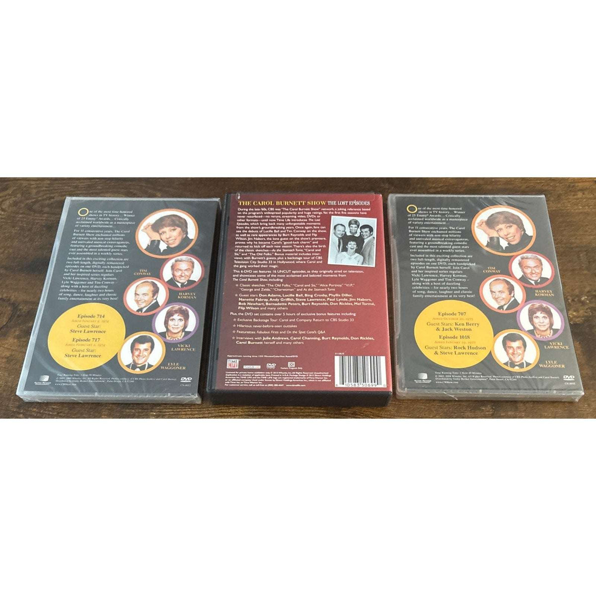 2 The Carol Burnett Show Collectors Edition DVDs & 6-Disc The Lost Episodes Set