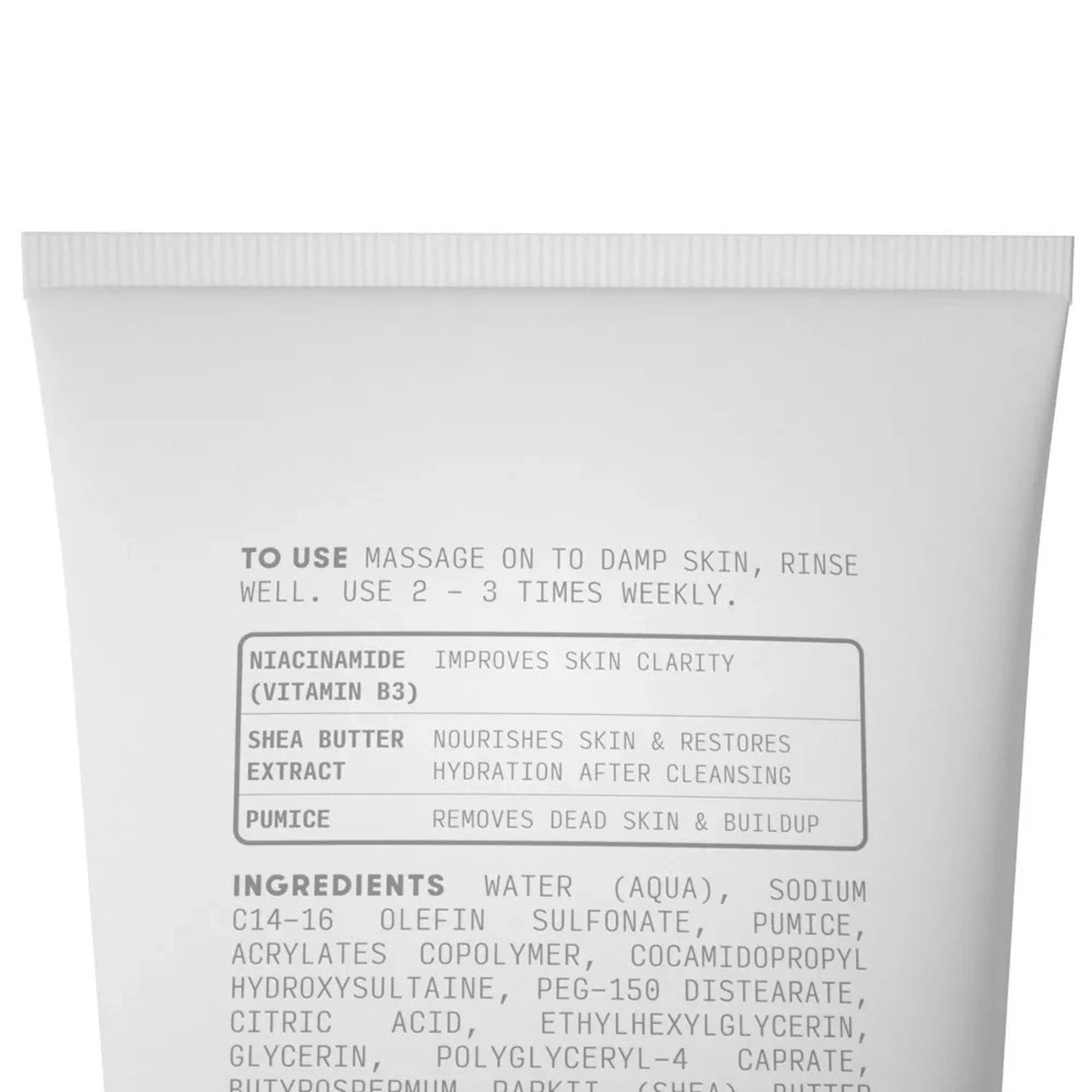 ONSIDE Face Exfoliating Wash - Fragrance Free - Aluminum Free - 6.76 fl oz