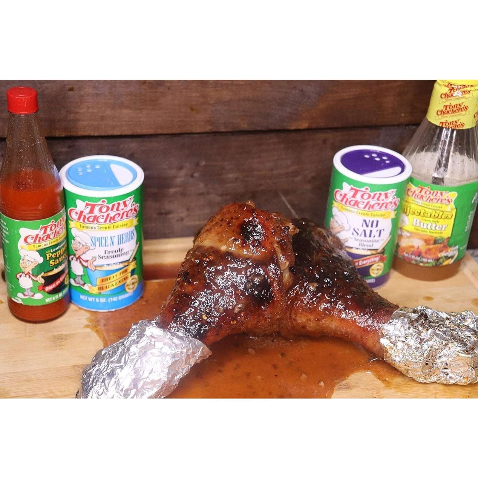Tony Chachere's Injectables Creole Cajun Style Butter Marinade 17oz - Lot of 2