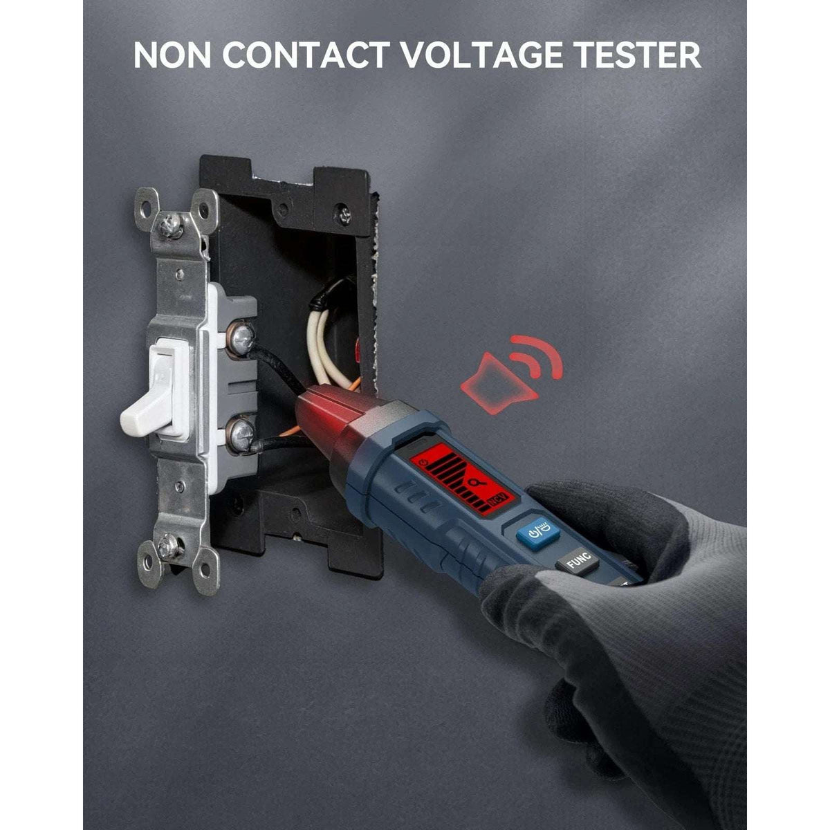 VENLAB Circuit Breaker Finder w/ LCD Display GFCI Outlet Tester 90-130V AC Circu