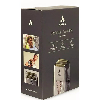 ANDIS TS-1 PROFOIL LITHIUM TITANIUM FOIL SHAVER CORDLESS w/ Charging Cord 17235