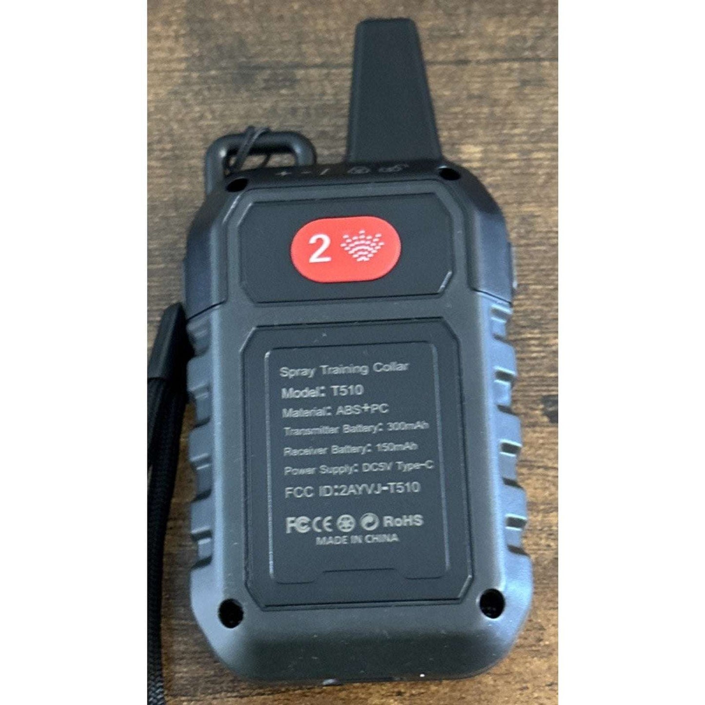 Citronella Spray Training Dog Collar Rechargeable Waterproof + 1 Spray Refill