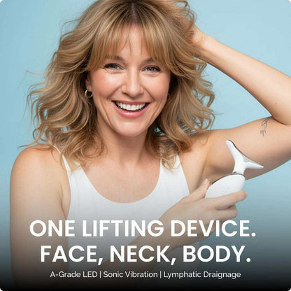 Myoglow by MDD - for Neck, Face and Body LED Skin Tightening & Lifting Device